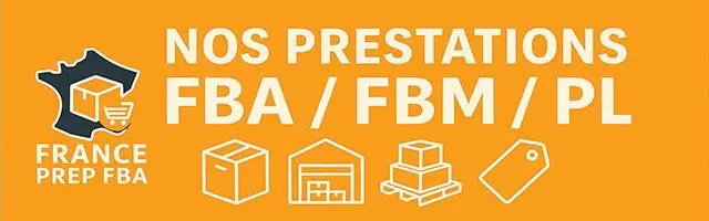 France Prep FBA logo - Amazon FBA, FBM and Prep and Labelling services in France